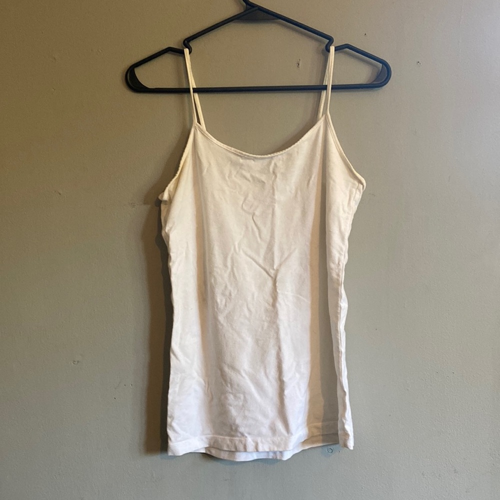 L 11-13 NOBO white tank top
